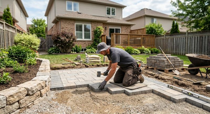 Backyard Paving